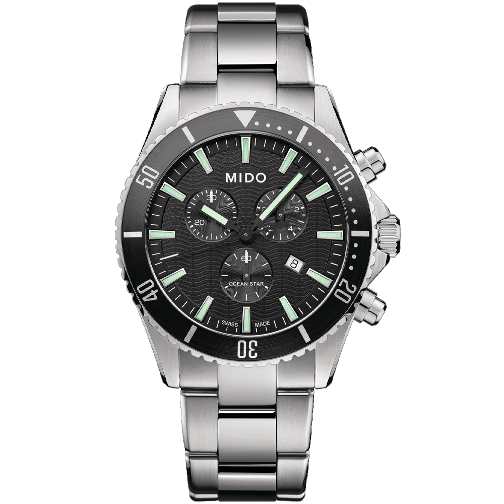 Reloj Mido Ocean Star os Captain Dial Negro