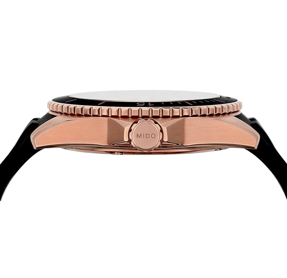 Mido Captain Watch Pink Case M0264303705100