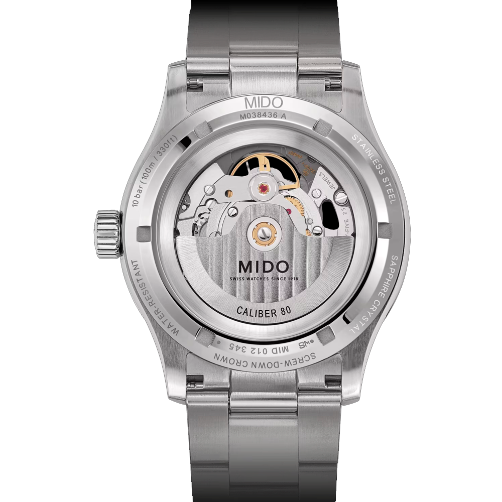 Mido Multifort Skeleton Watch M0384361106100