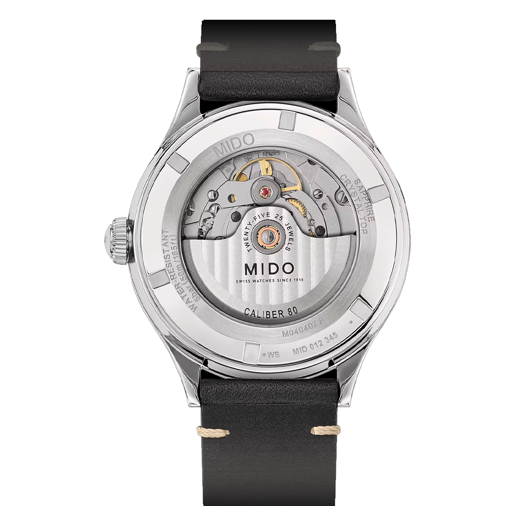 Reloj Mido Multifort Patrimony Esfera Negro