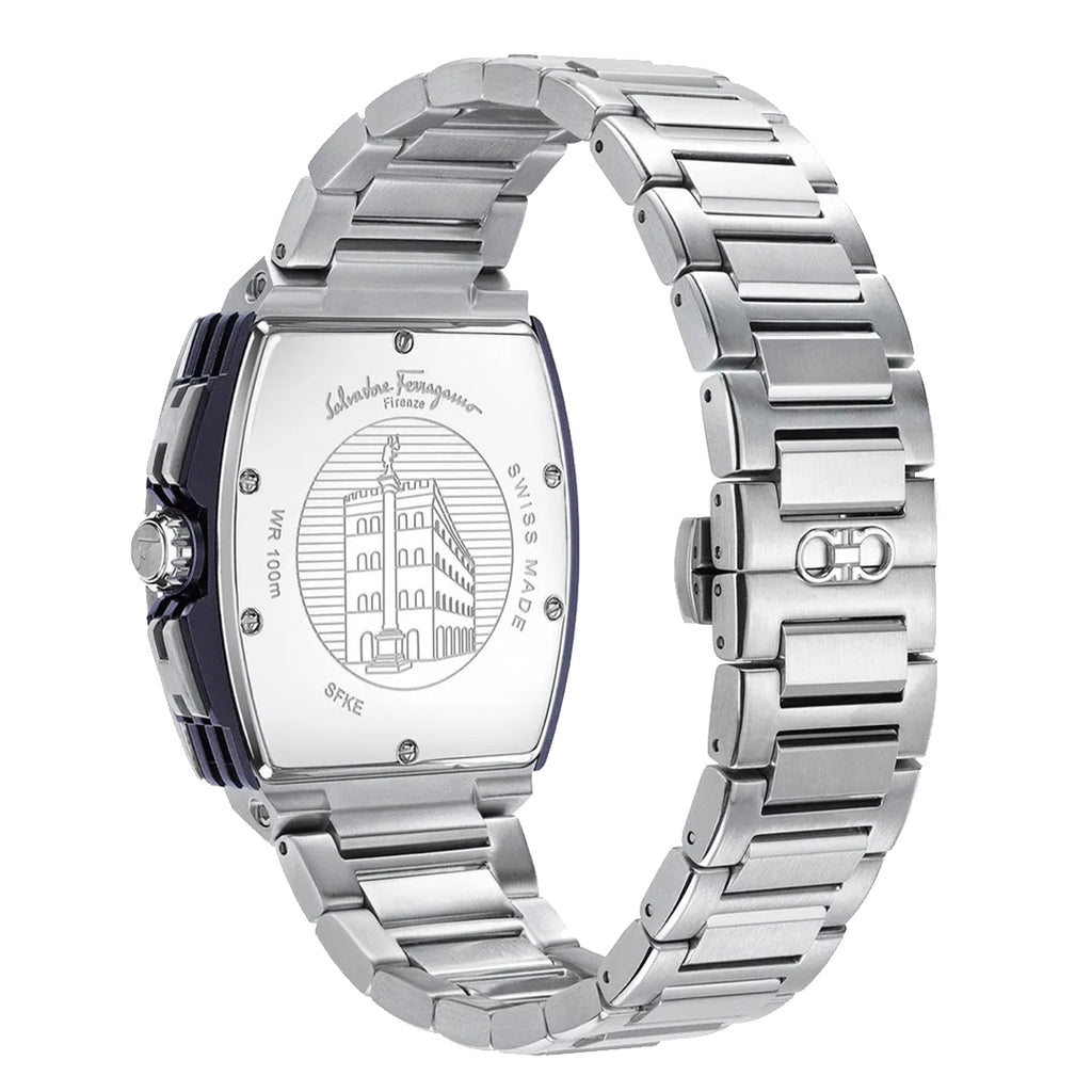 Relógio masculino Ferragamo Tonneau SFKE00423
