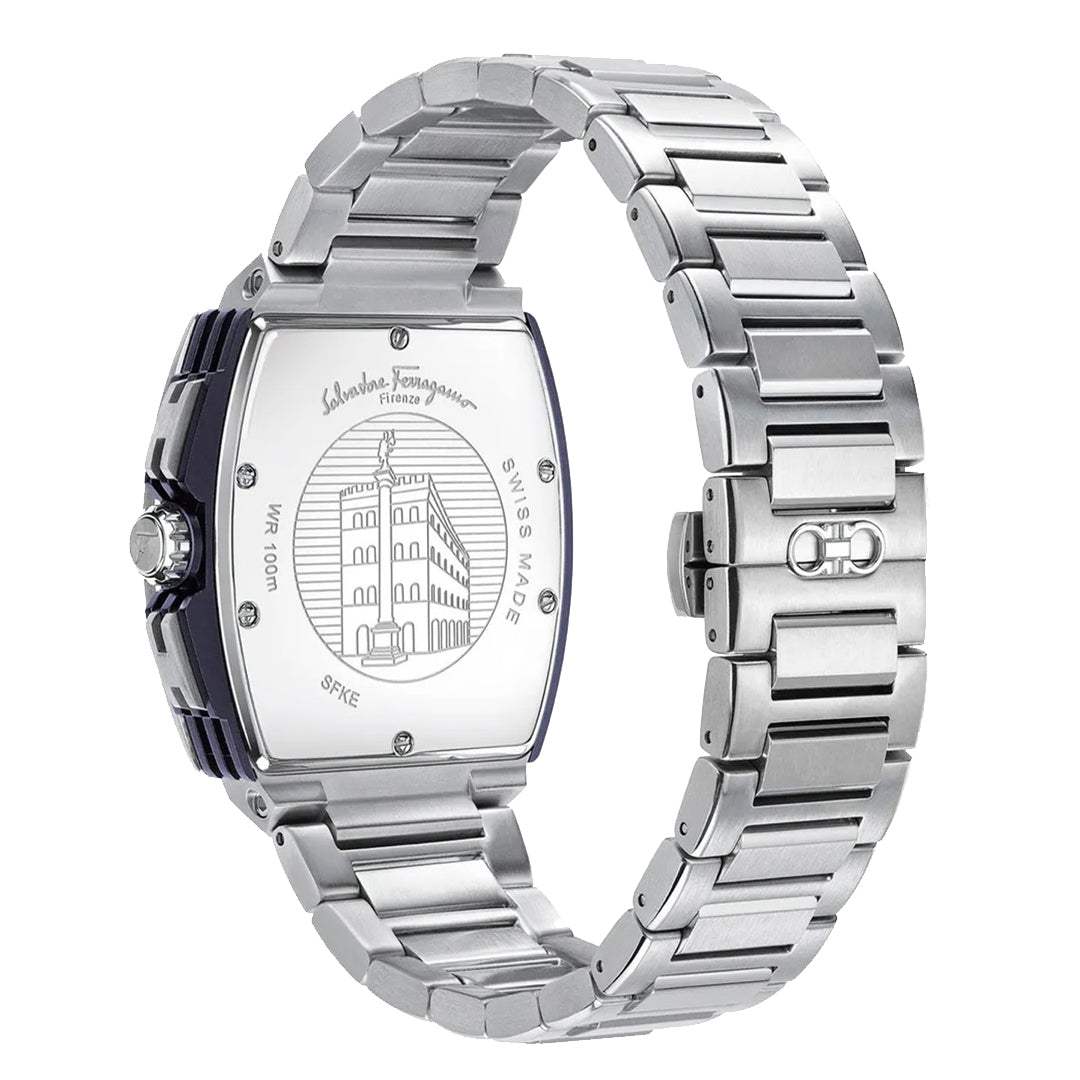 Relógio masculino Ferragamo Tonneau SFKE00423