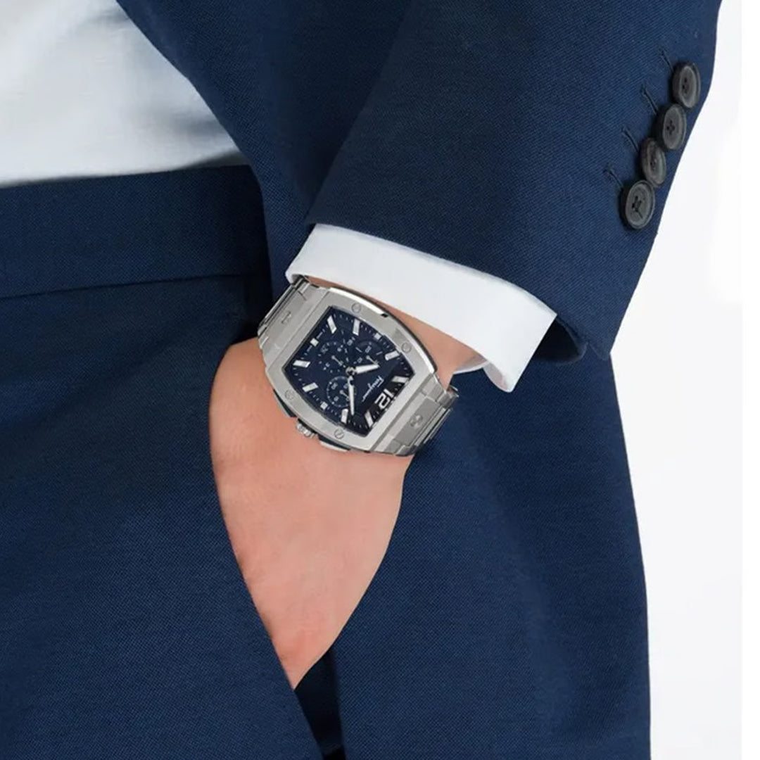 Relógio masculino Ferragamo Tonneau SFKE00423