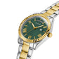 Reloj Guess Luna Acero con Dorado Fondo Verde