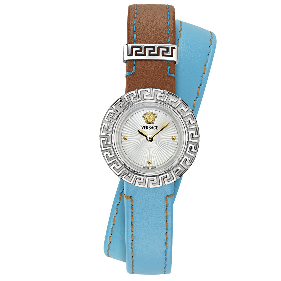Relógio feminino Versace La Greca VE8C00324
