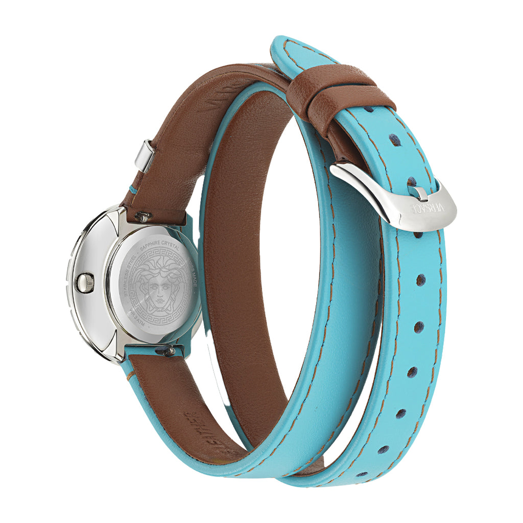 Relógio feminino Versace La Greca VE8C00324