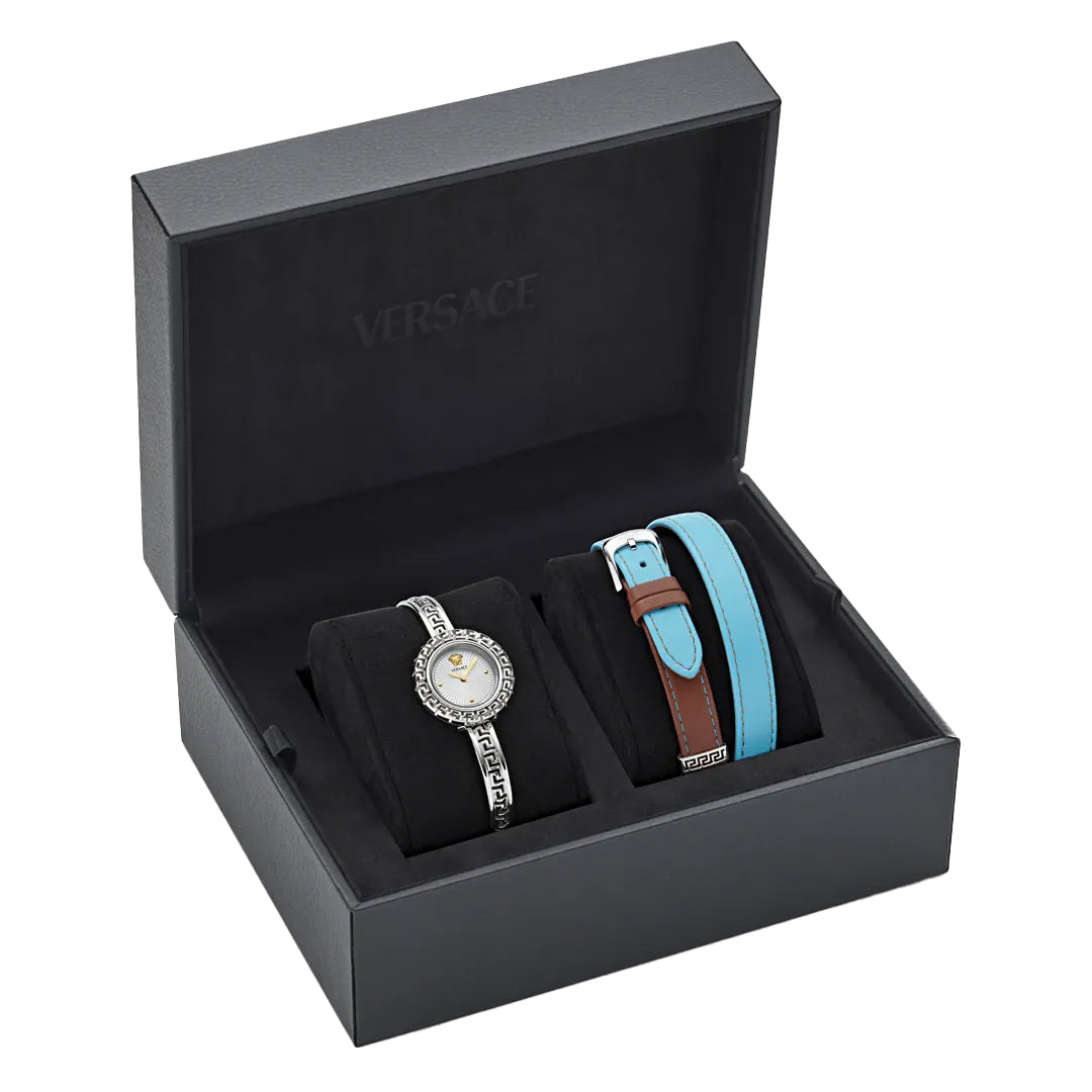 Relógio feminino Versace La Greca VE8C00324