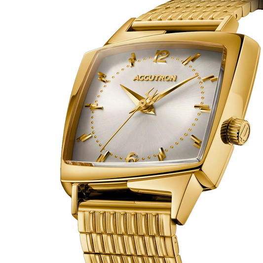 Reloj Accutron Clásico  Automático Dorado