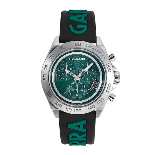 Reloj Ferragamo Urban Chrono Negro y Verde