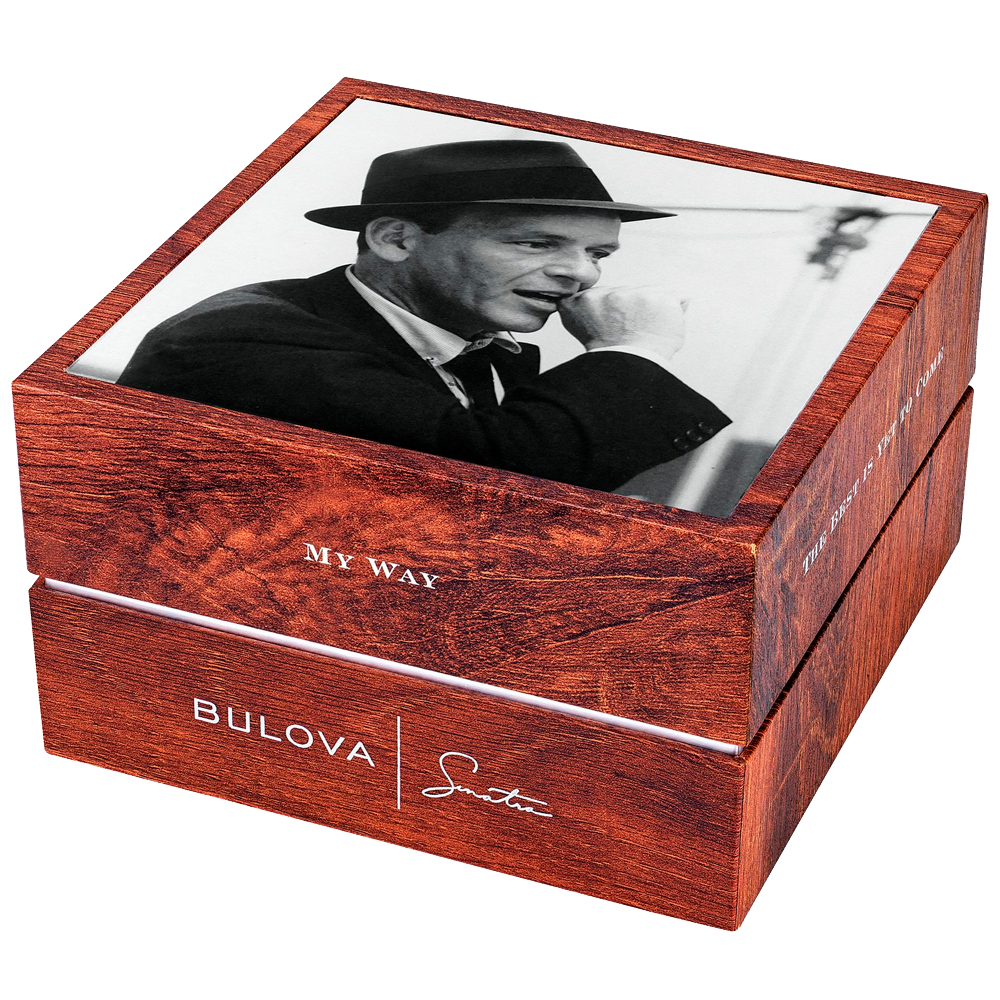 Reloj Bulova "Fly me to the moon" - Frank Sinatra de Cuero