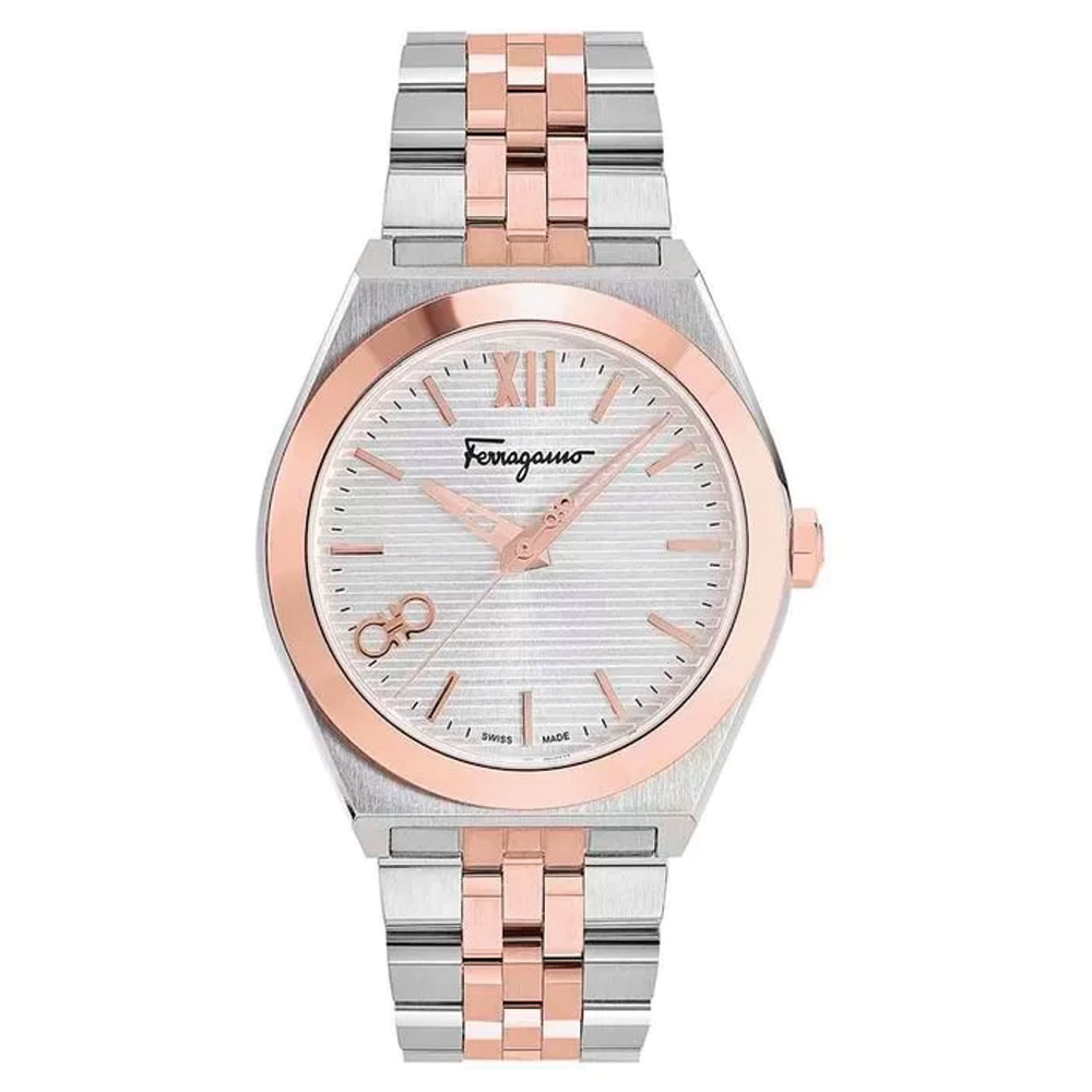 Reloj Ferragamo Vega Duo Gent Bicolor Oro Rosa