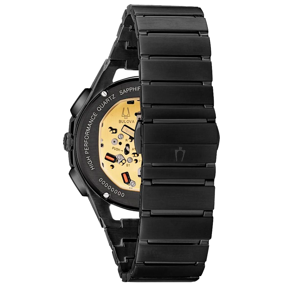 Reloj Bulova Curve de Acero Negro