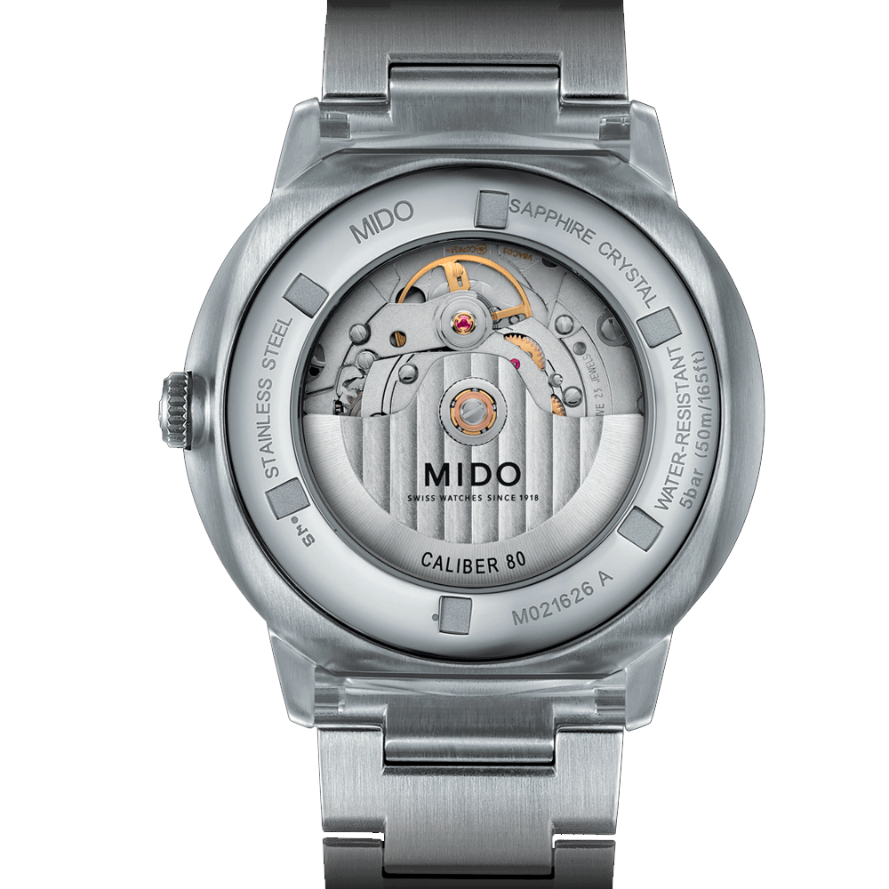 Reloj Mido Commander Mido Fondo Gris