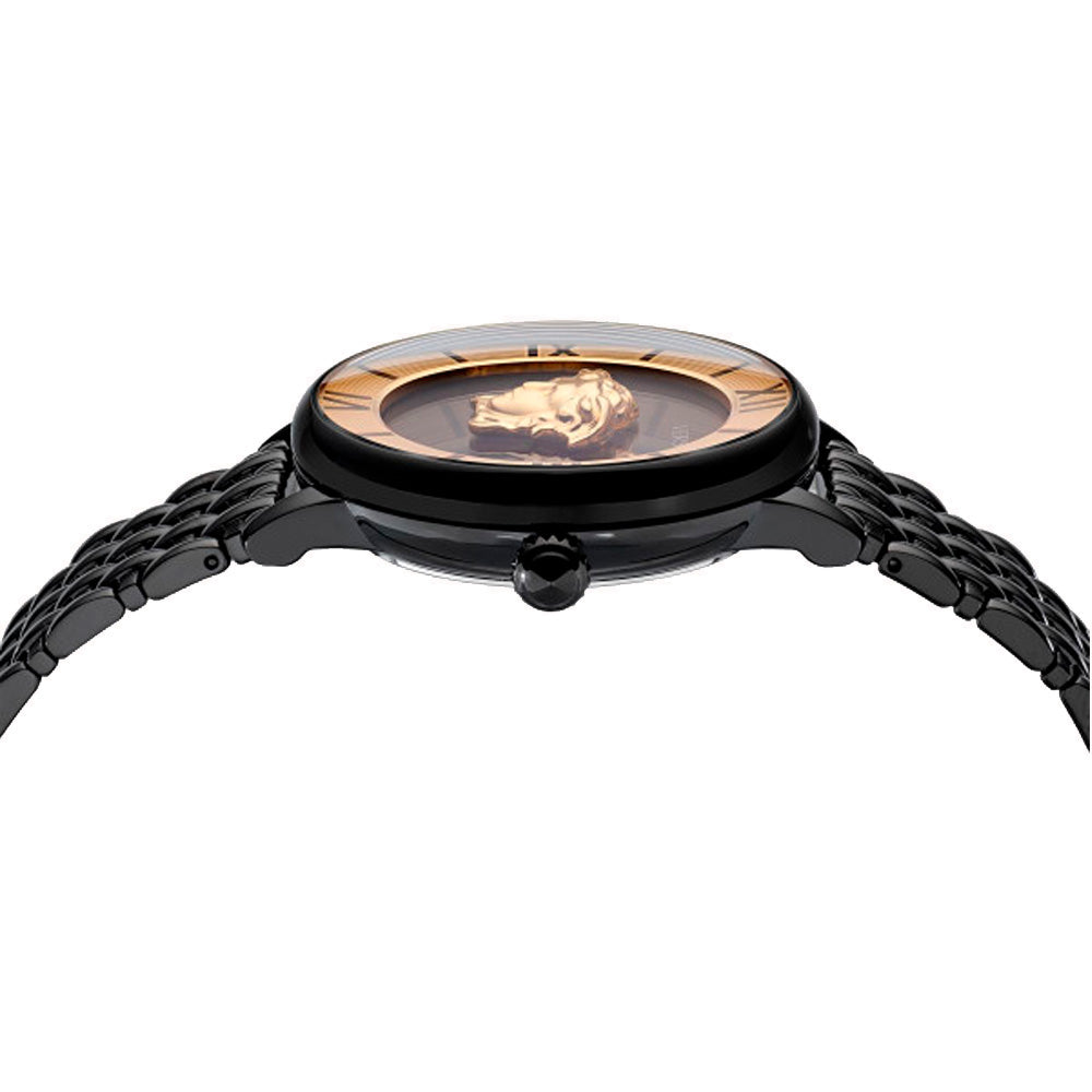 Reloj Versace La Medusa Dial Negro IP2N