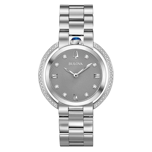 Reloj Bulova Rubaiyat Acero con Diamantes